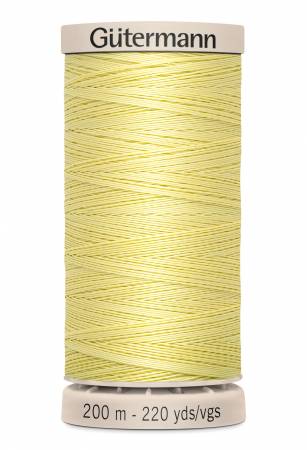 Hand Quilting Cotton Thread - Canary - 349