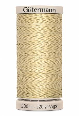 Hand Quilting Cotton Thread - Cream - 928