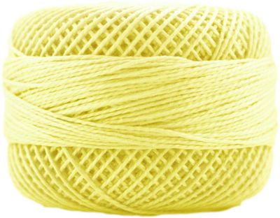 Perle Cotton Sz16 10gm LEMON - 1220