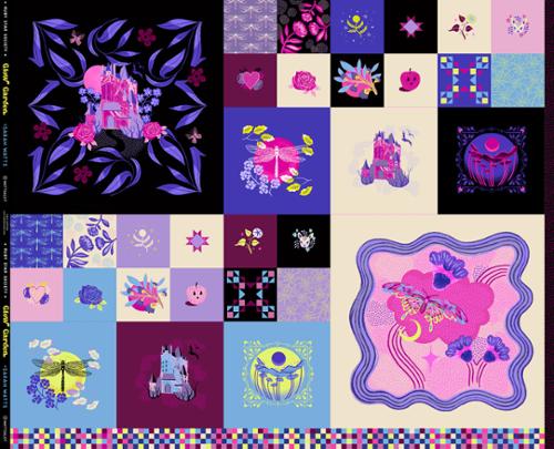 Pre-order - Ruby Star - Glow Garden Multi Panel