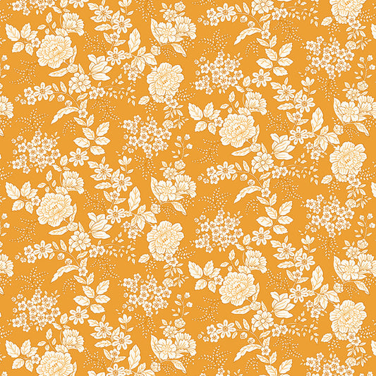 Tranquility - Floral, Orange