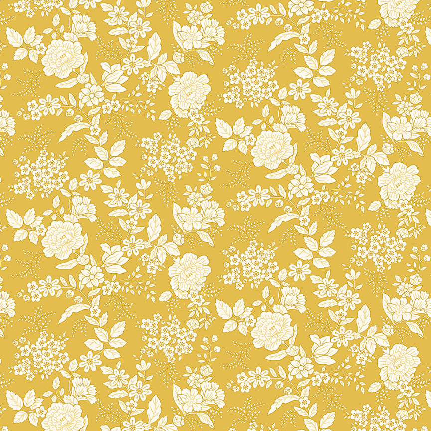 Tranquility - Floral, Yellow