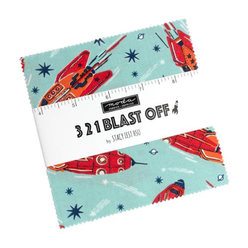 321 Blast Off 5" Charm pack