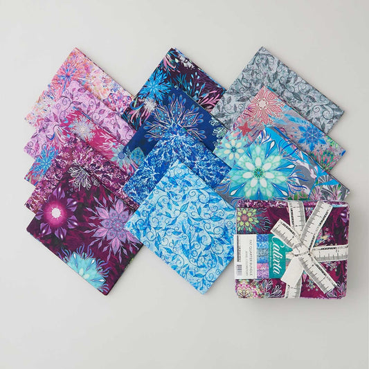Calixta - Jewel Colorstory Fat Quarter Bundle, 12Pcs.