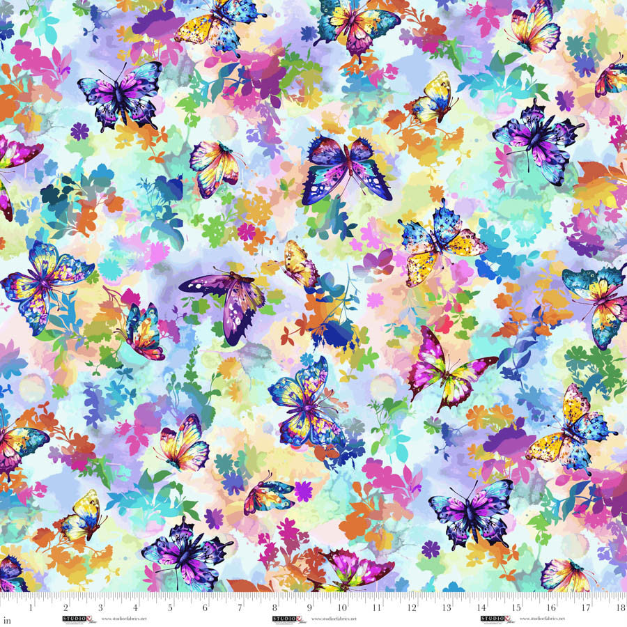 Butterfly Boutique - Butterfly Meadow - Pastel Multi