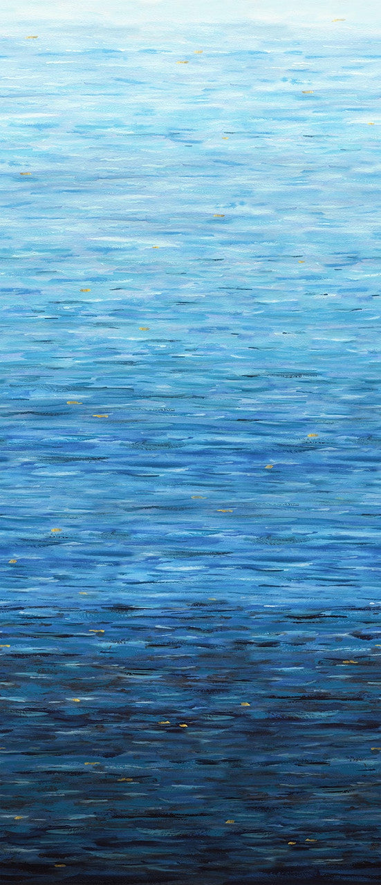 Behind Blue Eyes - Water Texture Ombre - Pacific