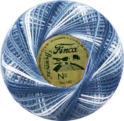 Perle Ctn Vari Sz16 10gm ANTIQUE BLUE - 9655