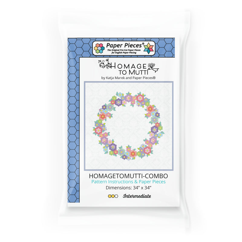 Homage to Mutti by Katja Marek and Paper Pieces® (Pattern + Piece Pack)