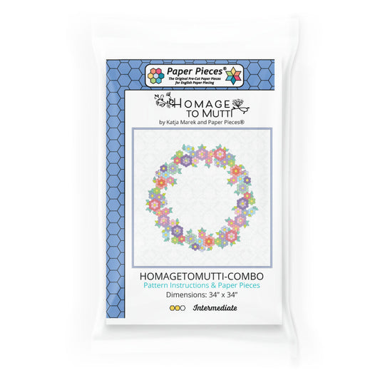 Homage to Mutti by Katja Marek and Paper Pieces® (Pattern + Piece Pack)