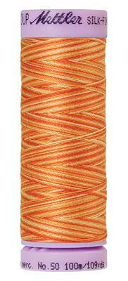 Silk Finish Cotton 50wt, 109yds Rust Ombre - 9075-9834