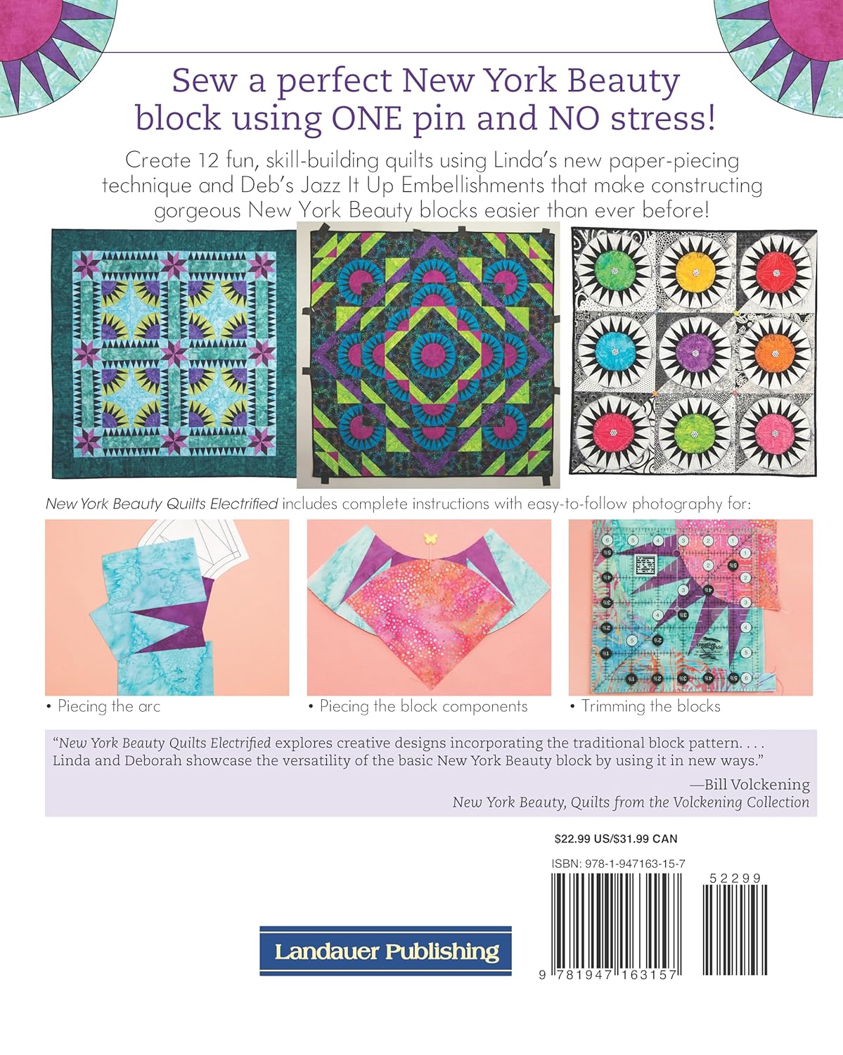 New York Beauty Quilts Electrified