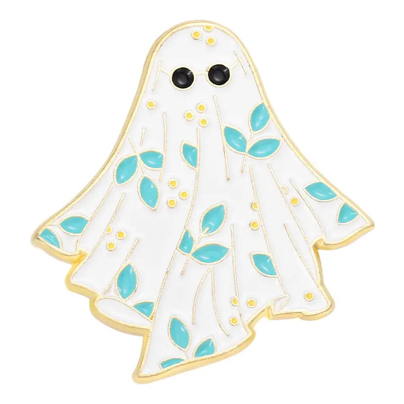 Plant Ghost Enamel Pin