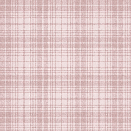 Wool Plaid Light Pink