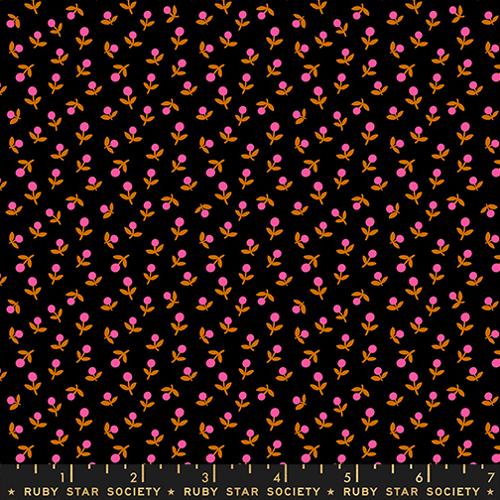 Ruby Star - 1 800 Calico Black - RS4103 29 quilting fabric