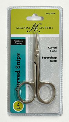 Amanda Murphy 4 in Curve Snip Brushed Nickel