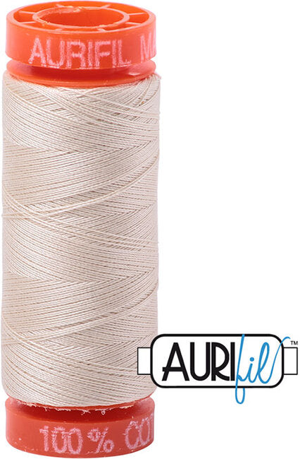 Aurifil 50wt Small Spool - Light Beige (2310)