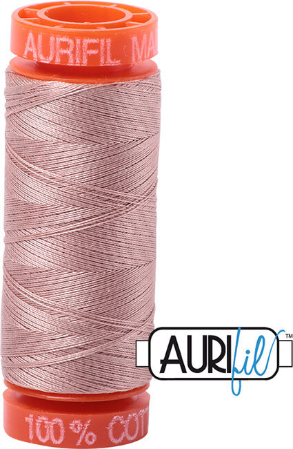 Aurifil 50wt Small Spool - Antique Blush (2375)