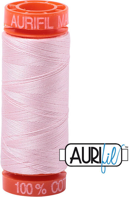 Aurifil 50wt Small Spool - Pale Pink (2410)