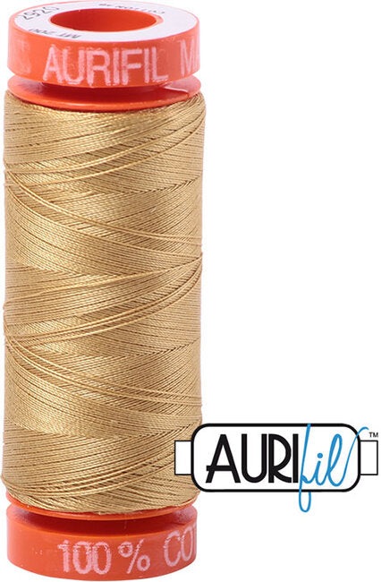 Aurifil 50wt Small Spool - Light Brass (2920)