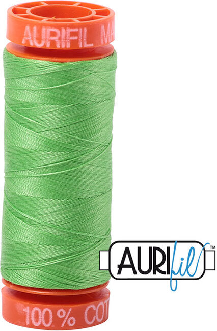 Aurifil 50wt Small Spool - Shamrock Green (6737)