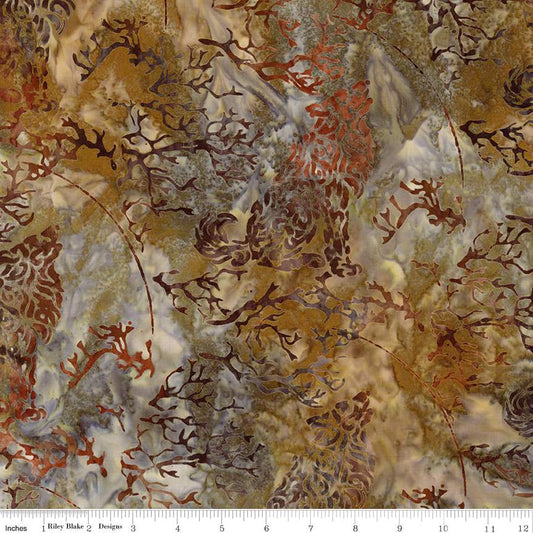 Batiks Places You'll Go Western Mocha Chestnut