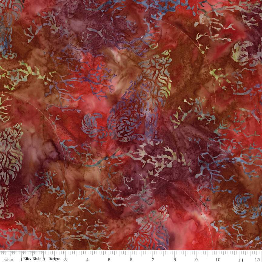 Batiks Places You'll Go Western Cinnamon Grove