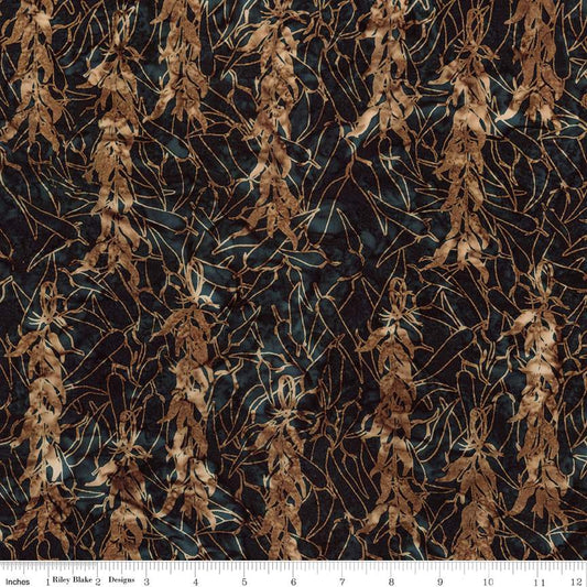 Batiks Places Smoky Teal