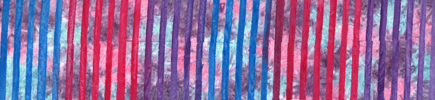 Michael Miller - Mulberry Artisanal Stripe Batik