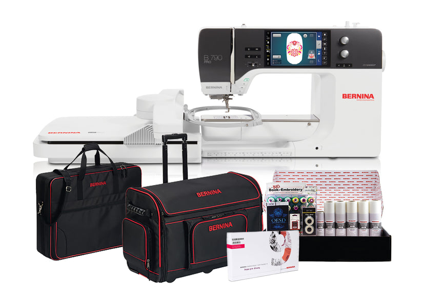 BERNINA 790 PRO Sewing and Embroidery Machine - Visit, call or email us for added discounts to our listed MSRP price!