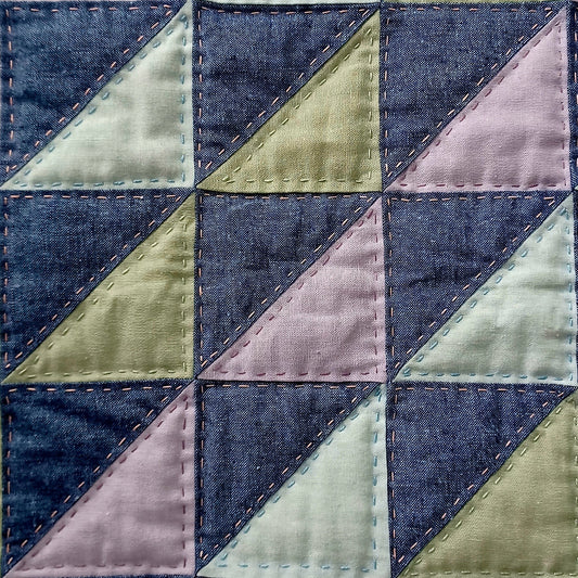 7/22 - Beginning Big-Stitch Hand Quilting