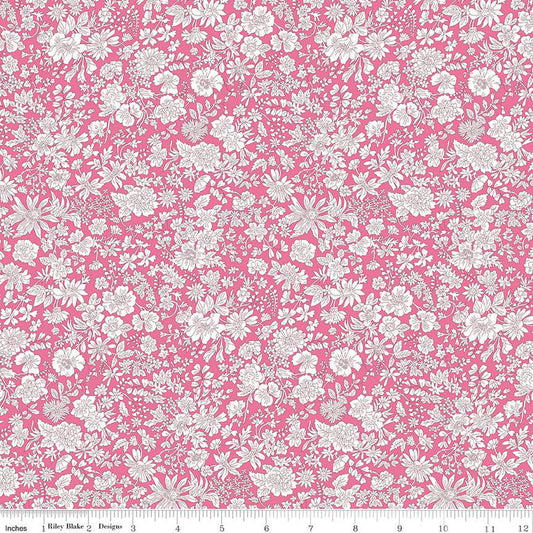 Bright Pink - Emily Belle - Liberty of London quilting cotton