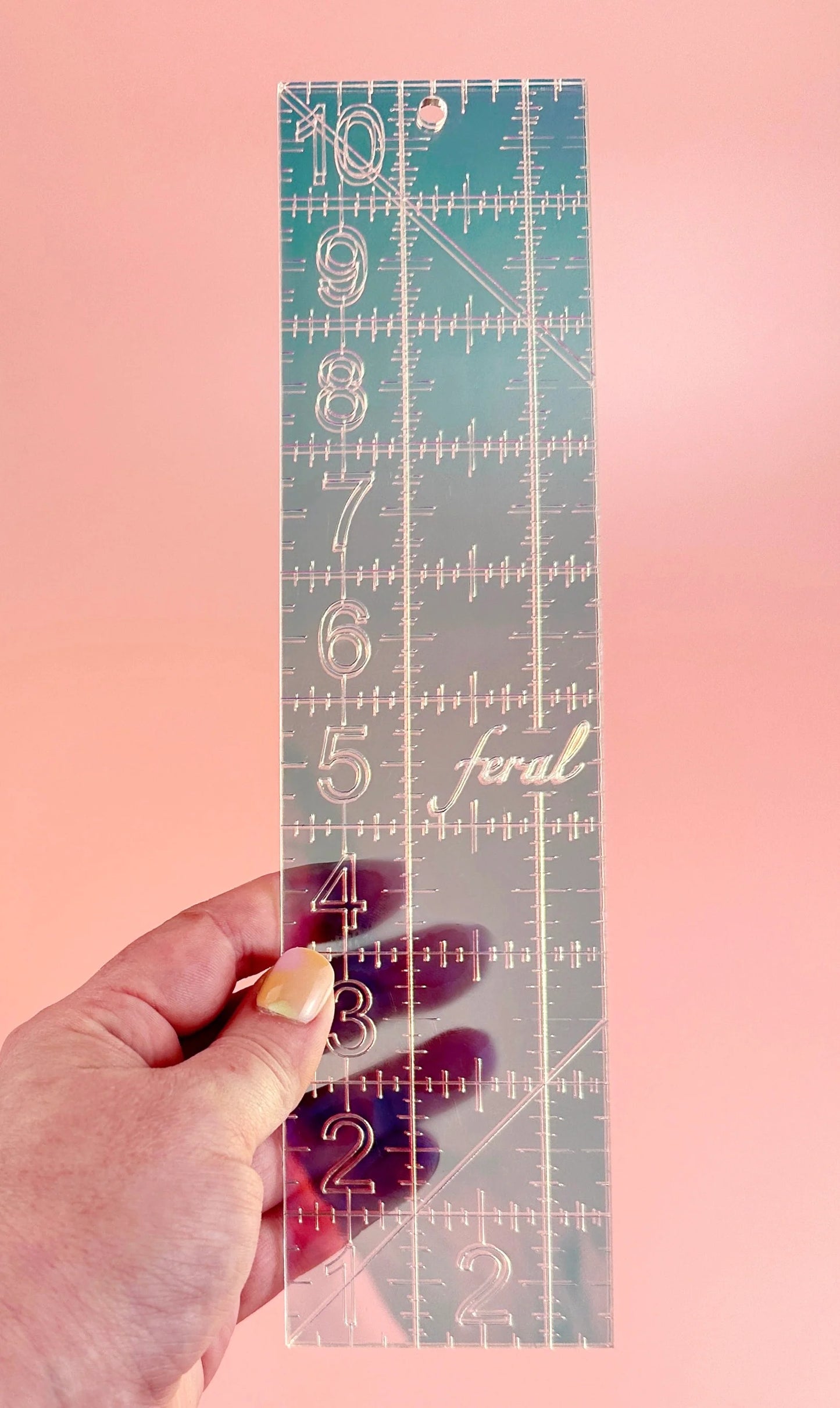 2.5" by 10" in Quilting Ruler