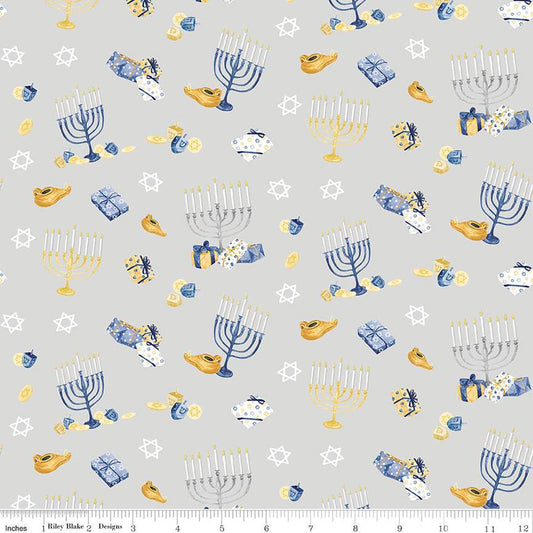 Hanukkah Nights Main Gray