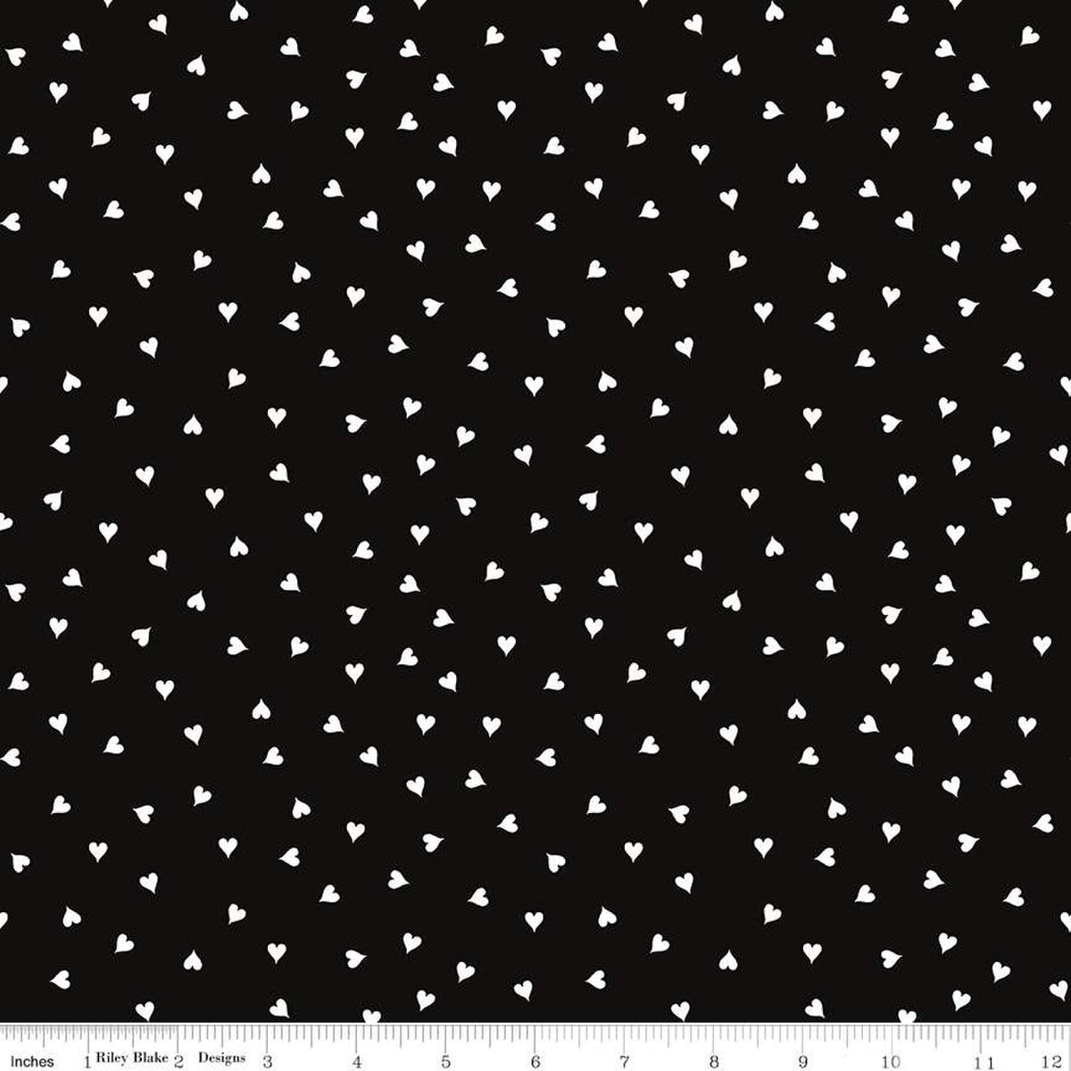 Take Heart Small Hearts Black