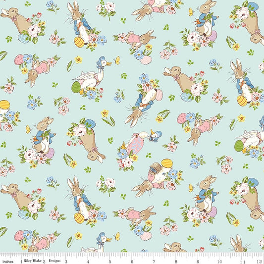 *Pre-order* Peter Rabbit™ Spring Main Bleached Denim