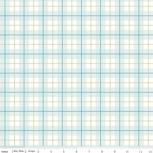 *Pre-order* Peter Rabbit™ Spring Plaid Bleached Denim