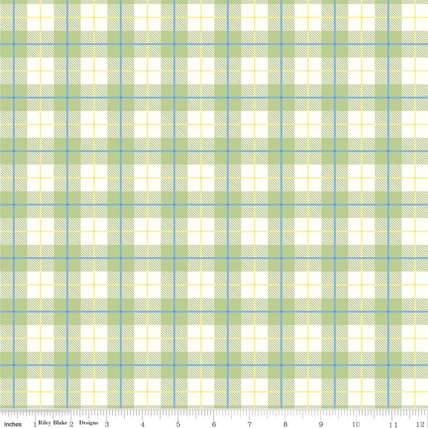 *Pre-order* Peter Rabbit™ Spring Plaid Honeydew