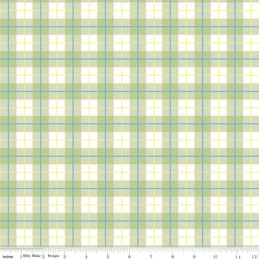 *Pre-order* Peter Rabbit™ Spring Plaid Honeydew