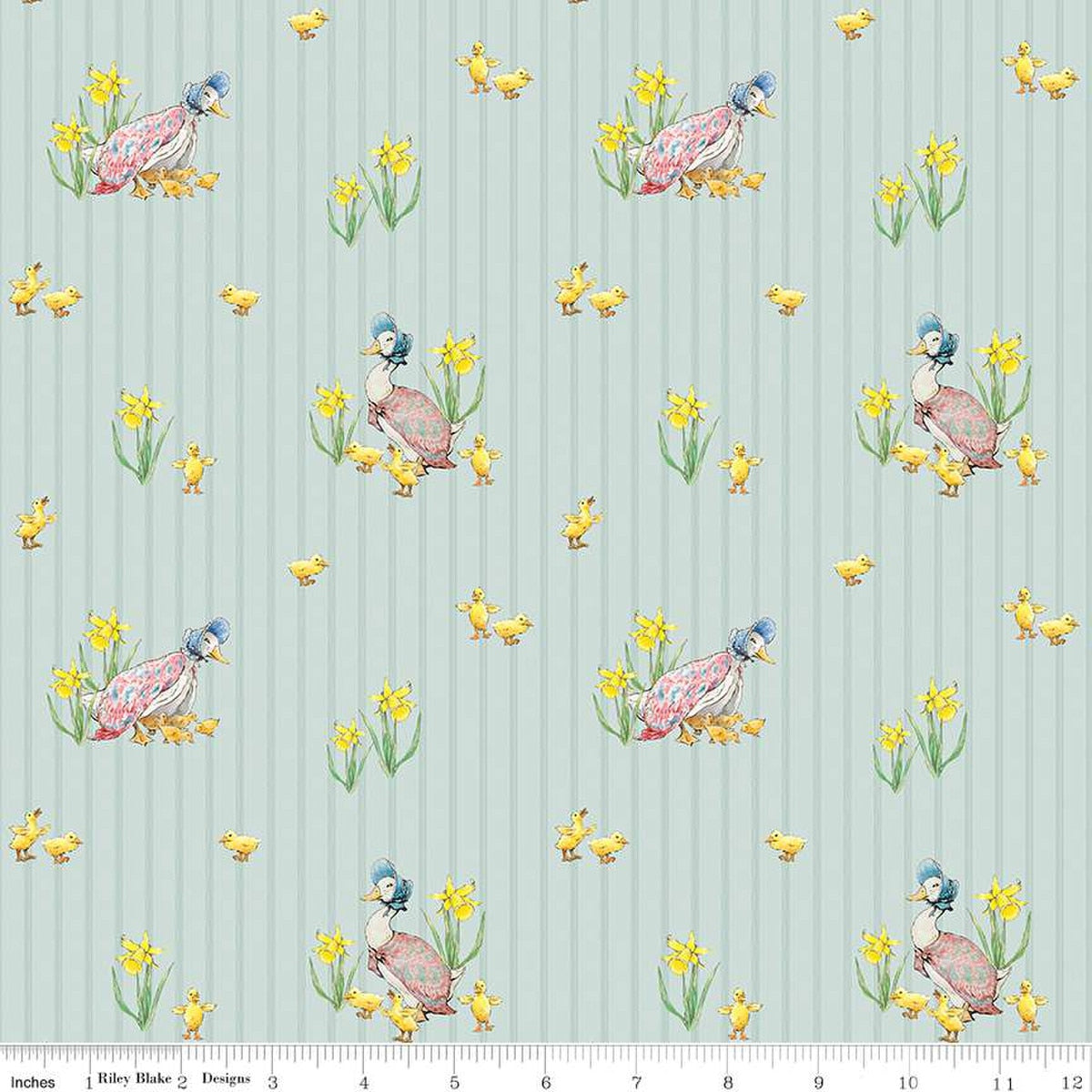 Peter Rabbit & Friends Duck Stripe Blue