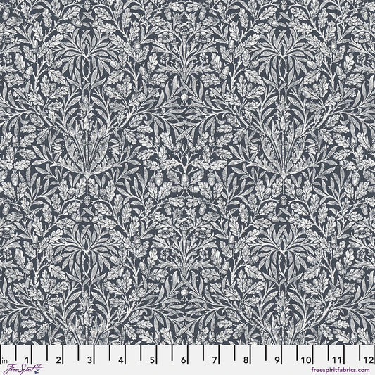 *Pre-order* Pure Acorn - Charcoal || Morden Cotton Lawn