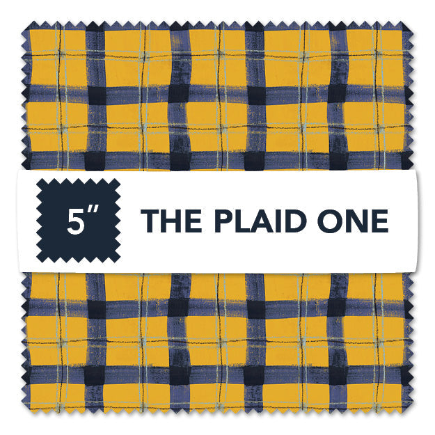 The Plaid One 5" Charmpack, 42pcs