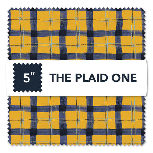 The Plaid One 5" Charmpack, 42pcs