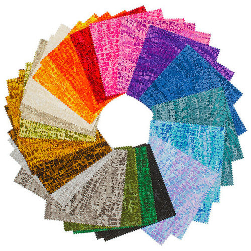 Chameleon 5" X 5" Squares Charm Pack, 42 Pcs.