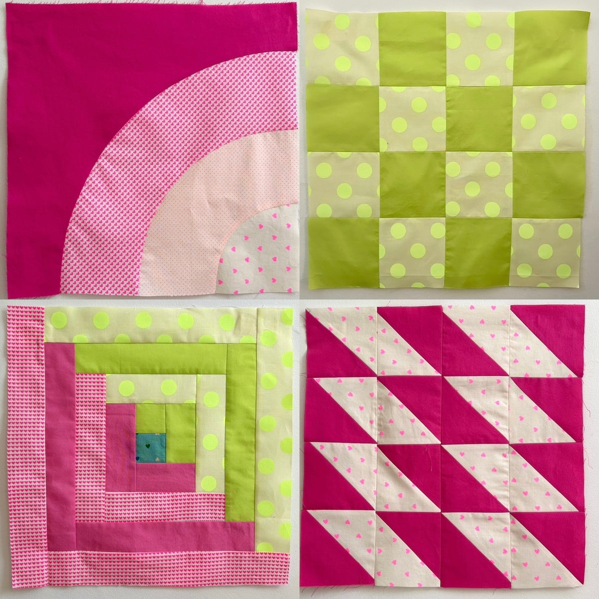 11/6 & 11/13 Quilting Foundations--4 Block Sampler (2-day Workshop)