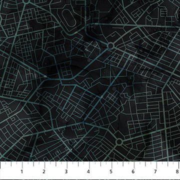 City Harbor Road Map Dark Blue - DP27580 49
