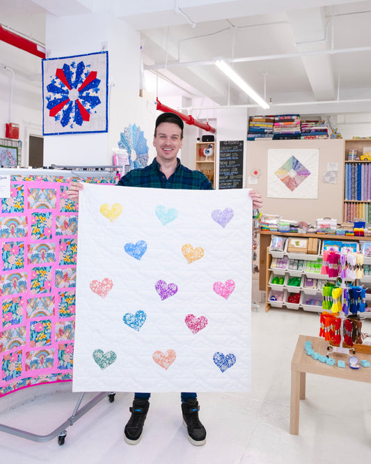 Love is in the air Quilt Kit