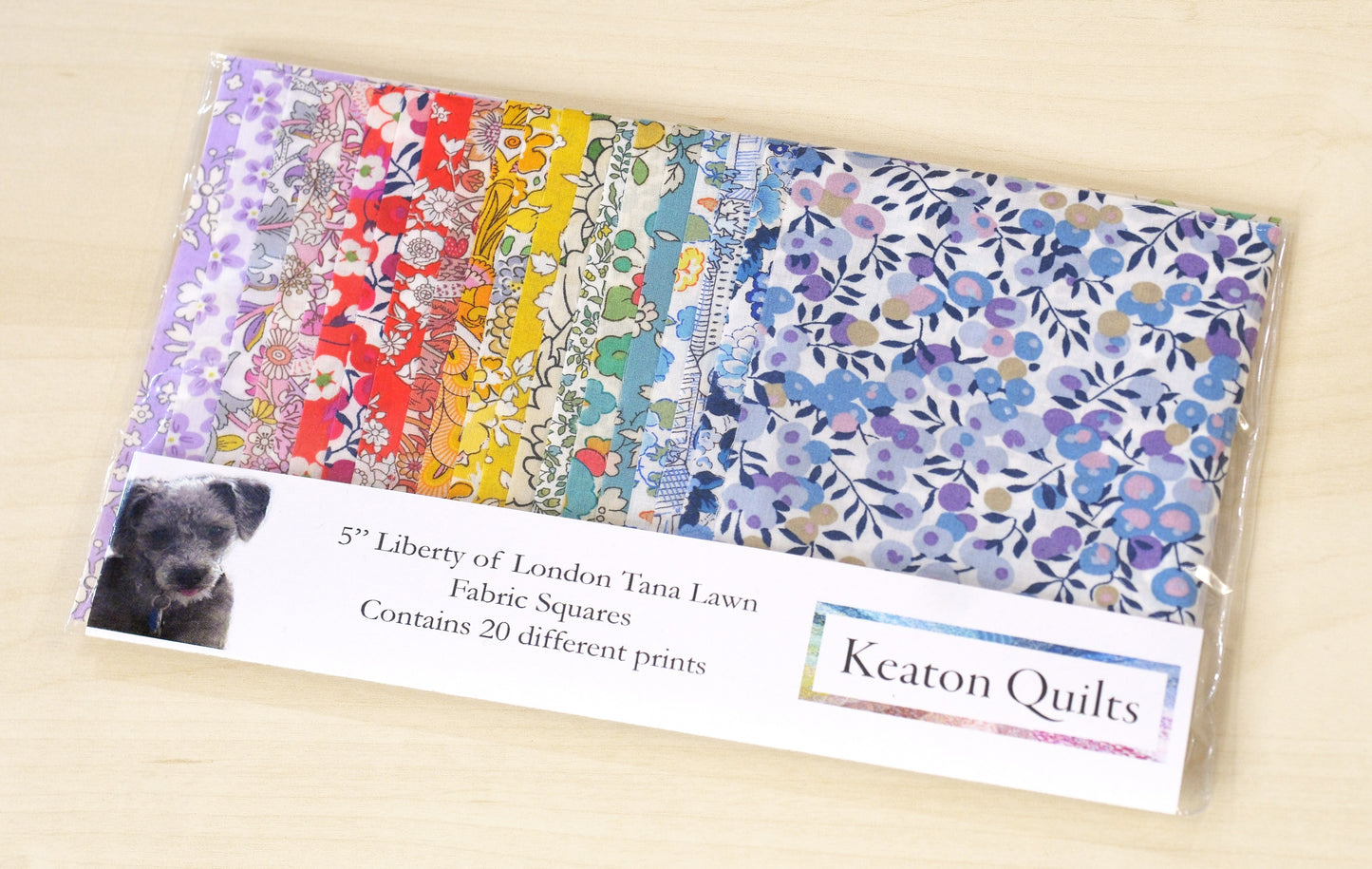 Liberty Tana Lawn 5" Square Charm Pack - 20 pcs