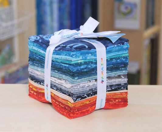 Batiks New York Shop Hop Fat Quarter Bundle, 24 Pcs.