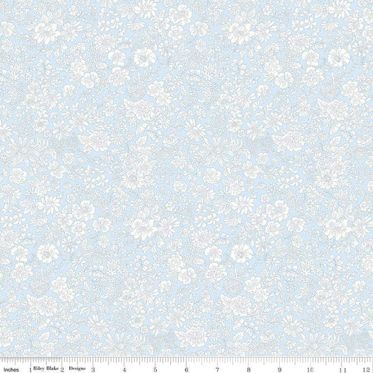 Pale Sky - Emily Belle - Liberty of London quilting cotton