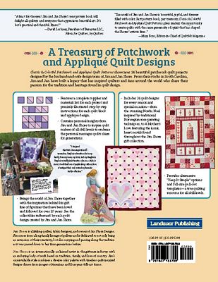 Classic Colorful Patchwork Appliqué Quilt Patterns